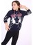 Toontoy Kız Çocuk Kapüşonlu Baskılı Sweatshirt 1