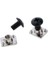 2 Pairs Metal Toka Vidalar Için Inline Paten Vidalar Kiti Bağlama Cıvataları (Yurt Dışından) 5