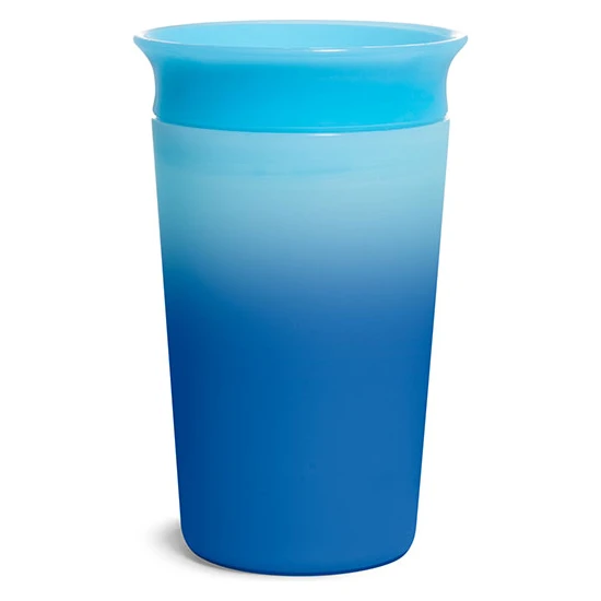 Munchkin Mucize  360° Renk Değiştiren Alıştırma Bardağı, 12AY+,  266ML, Mavi, 1 Adet