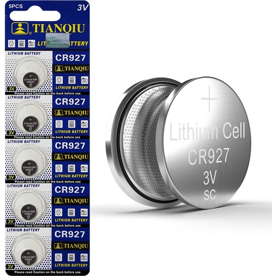 Tianqiu  CR927 3V Lityum Pil 5'li