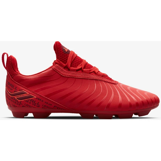 Lescon Ares2 Kırmızı Red Çim Saha Futbol Krampon Ayakkabı v2