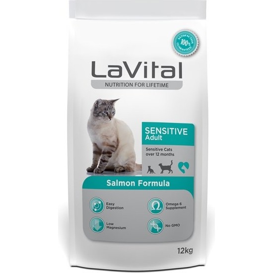 Lavital Sensitive Somonlu Yetişkin Kedi Maması 12 kg Fiyatı
