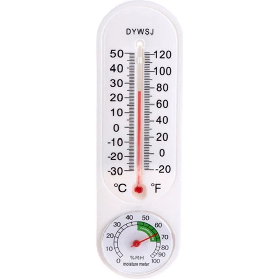 Buyfun Kapalı Dikey Termometre Higrometre Oda Sıcaklığı Için (Yurt Dışından)