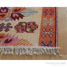 Jüt Tekstil Antik Yün Kilim 6000 160X250