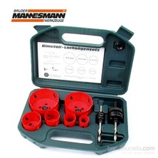 Mannesmann 44100 Hss Bi-Metal Delik Testeresi Seti, 8 Parça