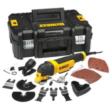 Dewalt DWE315KT-QS 300Watt Çok Amaçlı Zımparalama, Kesme Ve Raspalama Aleti