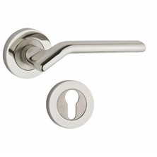 Nobel Palyo Nikel Rozetli Yale Kapı Kolu - Saten