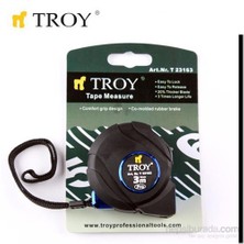 Troy 23163 Stoperli Şerit Metre (3Mx16mm)