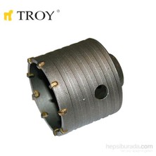 Troy 27468 Tungsten Karpit Beton Panç (Ø 80Mm) - Adaptörü Ayrı Satılır