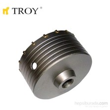 Troy 27470 Tungsten Karpit Beton Panç (Ø 120Mm) - Adaptörü Ayrı Satılır