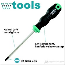 Weber Tools Yıldız Uçlu Tornavida Pz1 X 80 Mm
