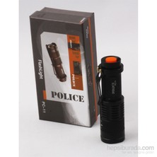 Polıce Pc-11 Pilli El Feneri (Power Led + Zoom)