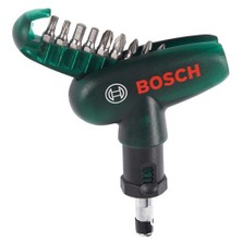 Bosch 10 Parça Cırcırlı Tornavida Seti 019510