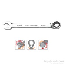 Ceta Form B05r-13 13 Mm C-Gear Cırcırlı Kombine Anahtar Özel Ağız