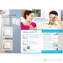 Schneider Electric EPH5800621 - Asfora 6'Lı Yatay Çerçeve Beyaz