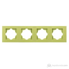 Günsan Moderna Fistik Yeşil Dörtlü Çerçeve