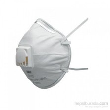 3M C112 Ventilli Konik Toz ve Sis Maskesi FFP2 (10'lu Paket)