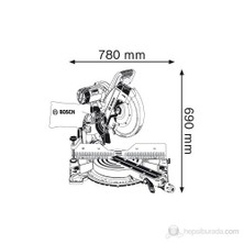 Bosch Gcm 12 Gdl Gönye Kesme 2000 Watt 305 Mm