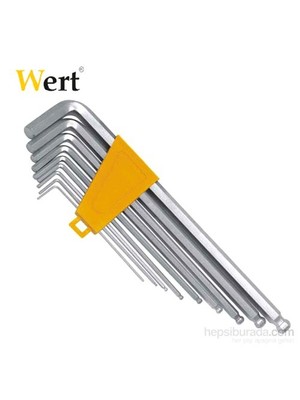 Wert 2250 Allen Anahtar Seti (Bilya Başlı)