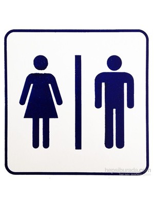 İzmir Serigrafi Stıcker "Wc Bay&Bayan"