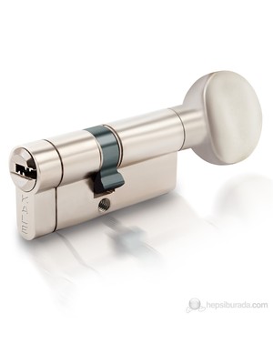 Kale Tuzaklı Mandallı  Silindir Çelik Pimli Sarı 68Mm