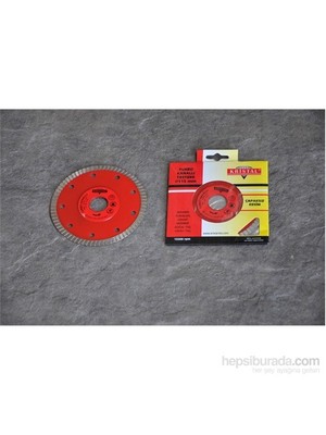 Kristal Turbo Kanallı Elmas Testere 115Mm