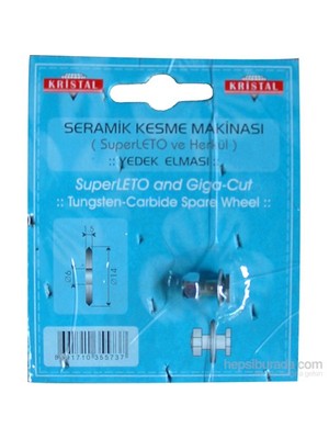 Kristal Superleto Seramik ve Fayans Kesme Elmas Takımı