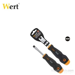 Wert 2210 Topaç Tornavida - Düz (6,0X 38Mm)