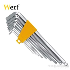 Wert 2250 Allen Anahtar Seti (Bilya Başlı)