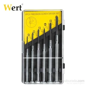 Wert 2251 Saatçi Tornavida Seti (6 Parça)