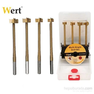 Wert 2523 Çok Açılı Freze Seti 4 Parça