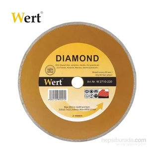 Wert 2710-115 Seramik-Fayans Elmas Testere (115Mm)
