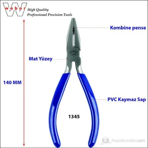 1345 Elektronikçi Kombine Pense 140 Mm