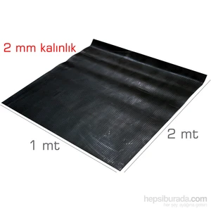 2 Mm Elektrik Pano Önü İzole Halı Dielektrik Kauçuklu Levha 091747