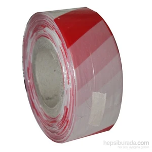 İKAZ ŞERİTİ 500 METRE KIRMIZI BEYAZ