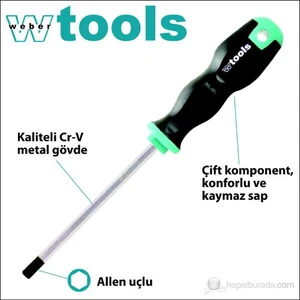 Weber Tools Allen Tornavida 4.0 X 75 Mm