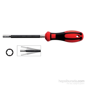 Ceta Form F26/Fbt C-Plus Bits Tutucu Tornavida (Bükülebilir Süngülü) 1/4"X150mm