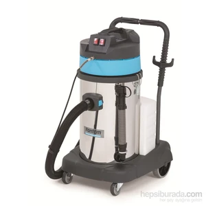 PROMIDI  400CM Halı Yıkama & Islak-Kuru Çelik Gövdeli Profesyonel Elektrikli Süpürge