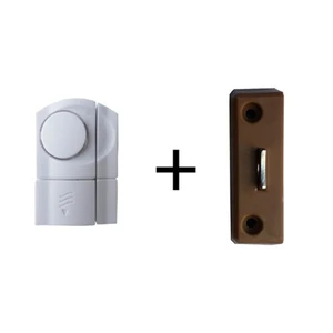 Alarmlı Pencere Kilit Set (Kahverengi)