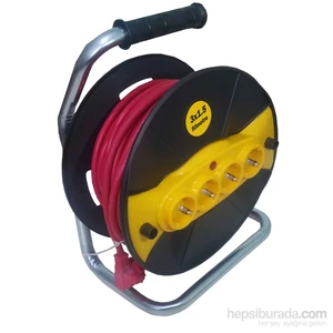 Ctn 3X1.5Mm 50Metre Seyyar Makaralı Kablo