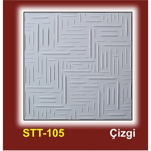 Tavan Kaplama 2 m2 (8 ADET 50x50x cm) Çizgi Modeli