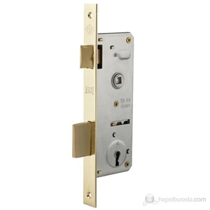 Kale 151 Gömme İç Oda Kapı Kilidi Sarı 40Mm