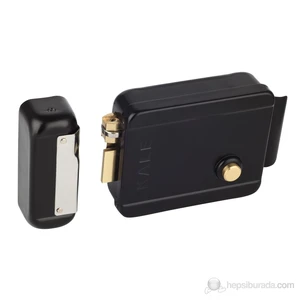 Kale Otomat Dıştan Taka Elektrikli Tirajlı Kilit Siyah