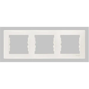 Schneider Electric Sedna Üçlü Çerçeve Krem