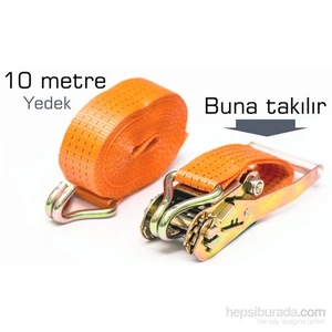 Cırcırlı Yük Gerdirme Kemeri 10 Metre 090403