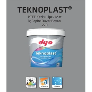 Teknoplast Ptfe Katkılı İpek Mat İç Cephe Duvar Boyası 15 Lt. - 4568 Şirin Pembe