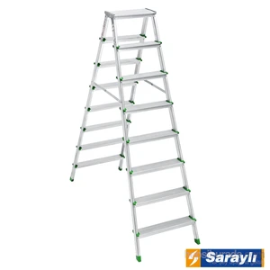 Alüminyum Merdiven Çift Taraflı 8+8
