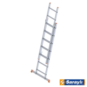 Endüstriyel Merdiven 2X7 Sürgülü 3 Metre