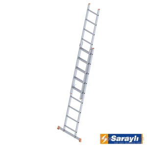 Endüstriyel Merdiven 2X9 Sürgülü 4 Metre