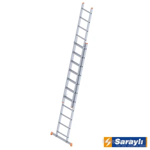Endüstriyel Merdiven 2X11 Sürgülü  5,1 Metre